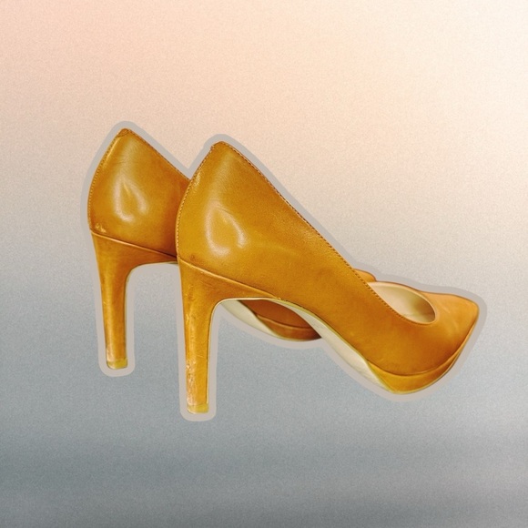 Cole Haan ‘Idala II’ Platform Pumps in “British Tanned Leather” Size 8.5 - Picture 8 of 13